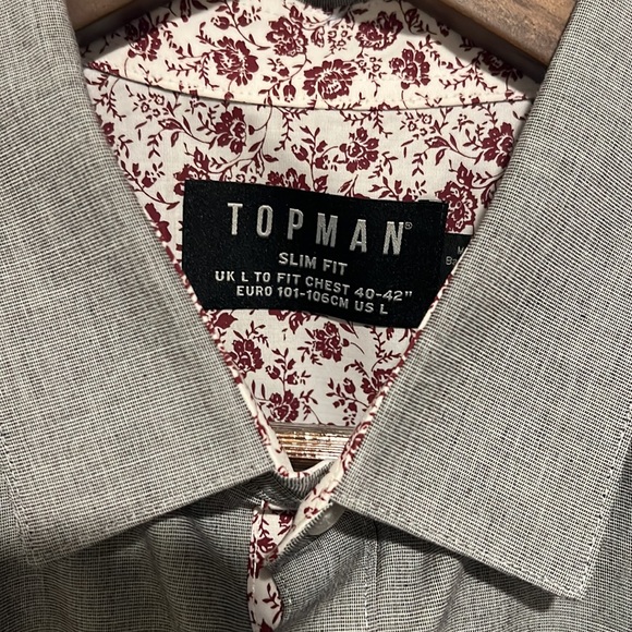 Topman Slim Fit Button Down - Picture 2 of 3